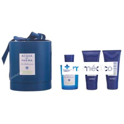 BLU MEDITERRANEO BERGAMOTTO DI CALABRIA LOTE 3 PIEZAS NA ACQUA DI PARMA