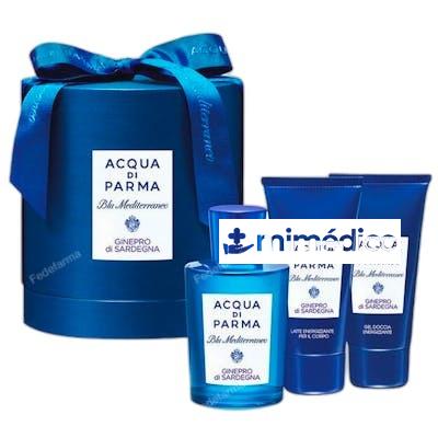 BLU MEDITERRANEO GINEPRO DI SARDEGNA LOTE 3 PIEZAS NA ACQUA DI PARMA