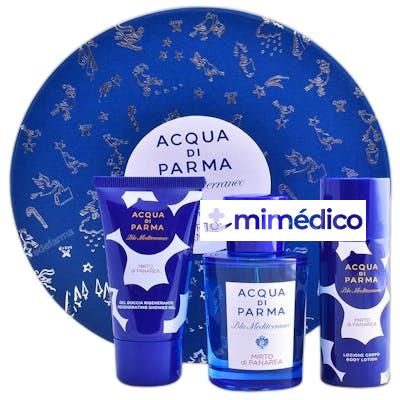 BLU MEDITERRANEO MIRTO DI PANAREA LOTE 3 PIEZAS ACQUA DI PARMA