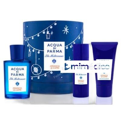 BLUE MEDITERRANEO EAU DE TOILETTE 75 MLGEL DUCHA 40 MLLOCION ACQUA DI PARMA