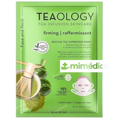 MASCARILLA ROSTRO CUELLO TE MATCHA SUPERFOOD 21 ML NA TEAOLOGY