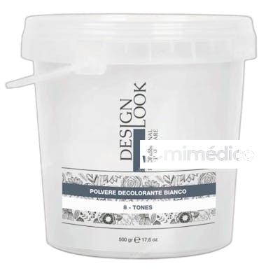 POLVO DECOLORANTE  BLANCO - 8 TONOS DESIGN LOOK