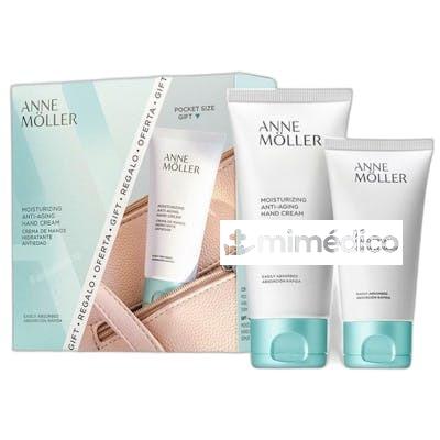 SET CREMA DE MANOS HIDRATANTE ANTIENVEJECIMIENTO 2 UNIDADES ANNE MOLLER