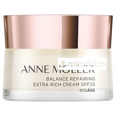 ROSAGE CREMA EXTRA RICA REPARADORA REEQUILIBRANTE SPF15 50 M ANNE MOLLER