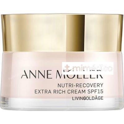 LIVINGOLDAGE CREMA NUTRI RECOVERY EXTRA RICH SPF15 50 ML NA ANNE MOLLER