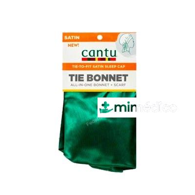 SATIN TIE BONNET ALL-IN-ONE BONNET + SCARF CANTU