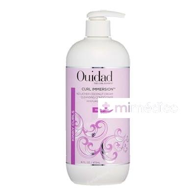 CURL IMMERSION NO-LATHER COCONUT CREAM CLEANSING CONDITIONER OUIDAD