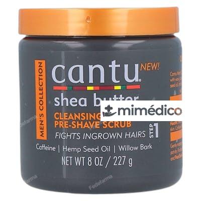 SHEA BUTTER EXFOLIANTE LIMPIEZA PRE AFEITADO 227 GR NA CANTU