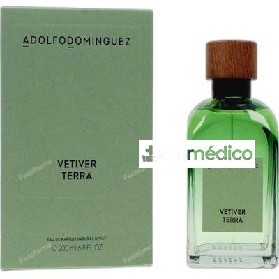 VETIVER TERRA EAU DE PARFUM VAPORIZADOR ADOLFO DOMINGUEZ 200 ADOLFO DOMINGUEZ