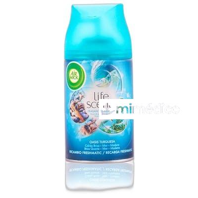 AMBIENTADOR RECAMBIO FRESHMATIC ESSENTIAL OILS OASIS TURQUES AIR WICK