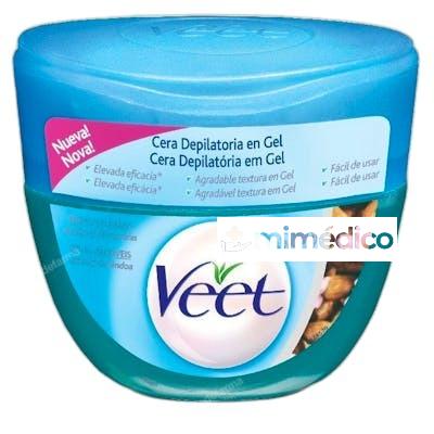 CERA DEPILATORIA EN GEL ACEITE ALMENDRAS PIEL SENSIBLE 250 M VEET