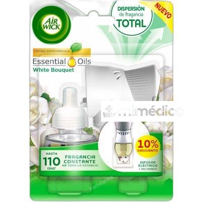 AMBIENTADOR ELECTRICO WHITE BOUQUET APARATO Y RECAMBIO NA AIR WICK