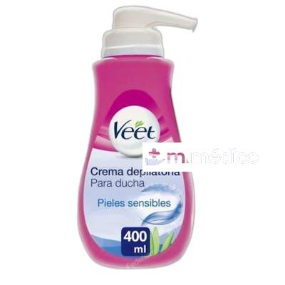 CREMA DEPILATORIA DE DUCHA PIELES SENSIBLES 400 ML NA VEET