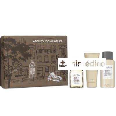 AGUA FRESCA 120 ML DESODORANTE 150 ML BALSAMO 100 ML NA ADOLFO DOMINGUEZ