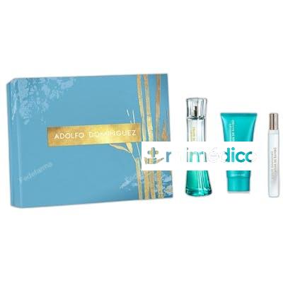 BAMBU AQUA WOMAN EAU DE TOILETTE SPRAY 100 ML SET 3 PIEZAS N ADOLFO DOMINGUEZ