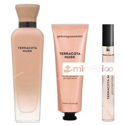 SET EAU DE PARFUM TERRACOTA MUSK 120 ML 2 PIEZAS NA ADOLFO DOMINGUEZ