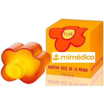 FLOR EAU DE TOILETTE VAPORIZADOR 100 ML 290 GR AGATHA RUIZ DE LA PRADA