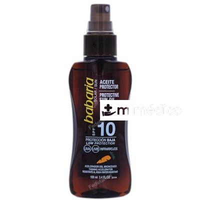 ACEITE BRONCEADOR ZANAHORIA SPF 10 100 ML NA BABARIA