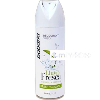 DESODORANTE LLUVIA FRESCA SPRAY 200 ML NA BABARIA