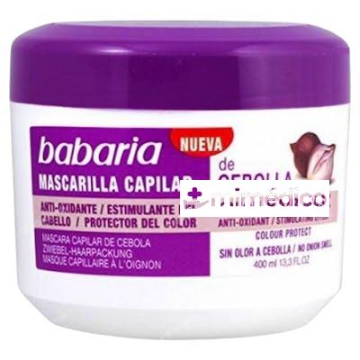 MASCARILLA CAPILAR DE CEBOLLA ANTIOXIDANTE 400 ML NA BABARIA