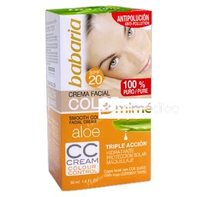 CREMA FACIAL COLOR CC CREMA TRIPLE ACCION SPF 20 50 ML NA BABARIA