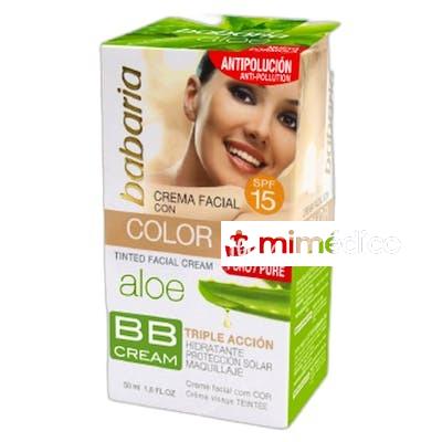 CREMA FACIAL BB CREAM ALOE VERA SPF 15 50 ML NA BABARIA