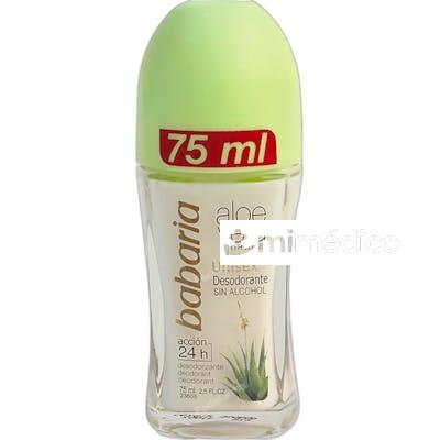 DESODORANTE ORIGINAL ROLL ON ALOE VERA 75 ML NA BABARIA