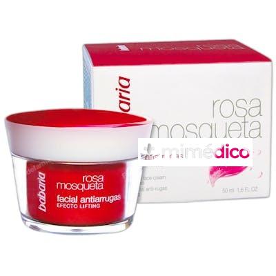 CREMA FACIAL ANTIARRUGAS DE ROSA MOSQUETA 50 ML BABARIA BABARIA