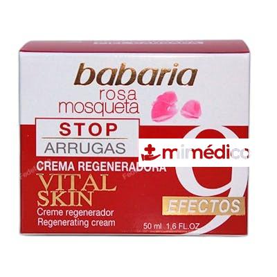 CREMA FACIAL 9 EFECTOS DE ROSA MOSQUETA 50 ML 50 ML BABARIA