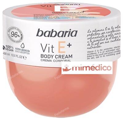 CREMA CORPORAL VITAMINA E 400 ML NA BABARIA