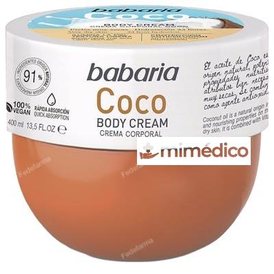 CREMA CORPORAL COCO 400 ML NA BABARIA