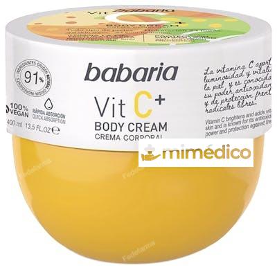 CREMA CORPORAL VITAMINA C 400 ML NA BABARIA