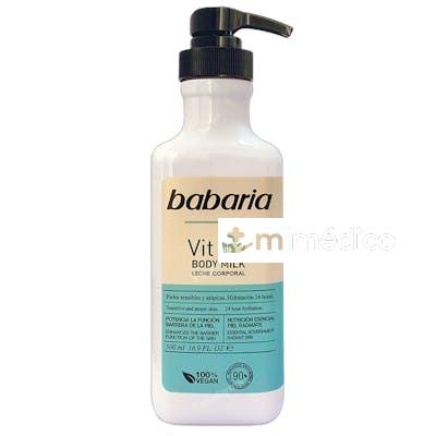 LECHE CORPORAL VITAMINA B3 500 ML NA BABARIA