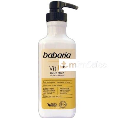 LECHE CORPORAL VITAMINA C 500 ML NA BABARIA