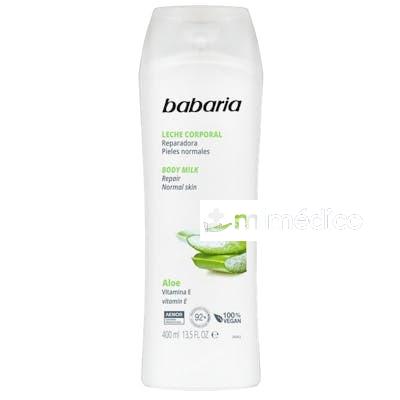 BODY MILK REPARADOR ALOE 400 ML NA BABARIA