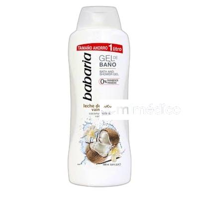 GEL DE BANO COCO VAINILLA 1000 ML NA BABARIA