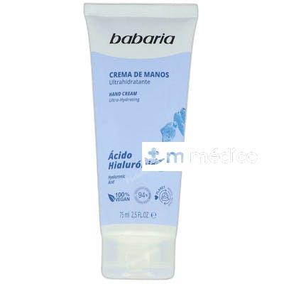 HYALURONIC ACID CREMA DE MANOS 75 ML NA BABARIA
