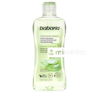 TONICO FACIAL CALMANTE ALOE VERA 200 ML NA BABARIA
