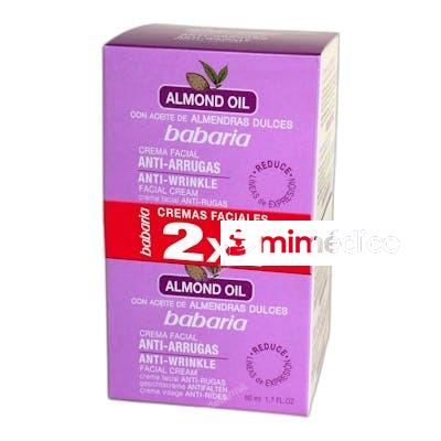 CREMA FACIAL ANTIARRUGAS ALMENDRAS 2 X 1 NA BABARIA