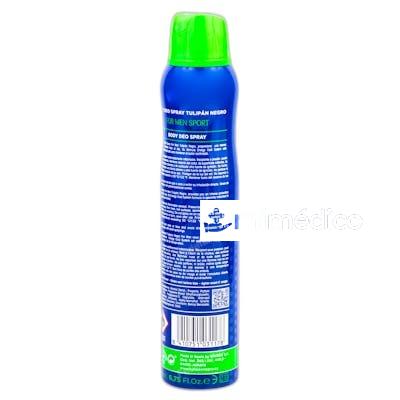 DESODORANTE VAPORIZADOR PARA HOMBRES 200 ML TULIPAN NEGRO