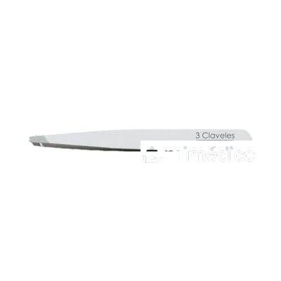 PINZA SESIN GLUTENADA INOXIDABLE 10 CM NA 3 CLAVELES