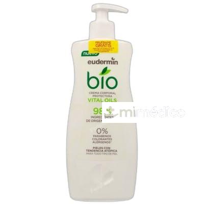 BIO NATURAL VITAL OILS 0 CREMA CORPORAL PROTECTORA 400 ML NA EUDERMIN