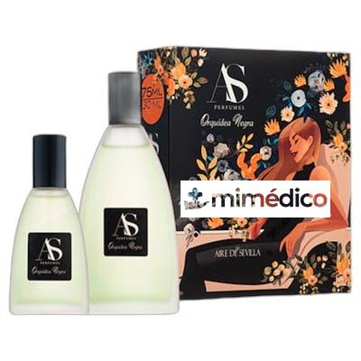PACK ORQUIDEA NEGRA EAU DE TOILETTE 75 ML MINI 35 ML 2 UNID AIRE DE SEVILLA