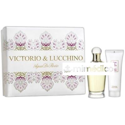 AGUA ROCIO LOTE EDT 125 ML BODY LOTION 100 ML NA VICTORIO LUCCHINO