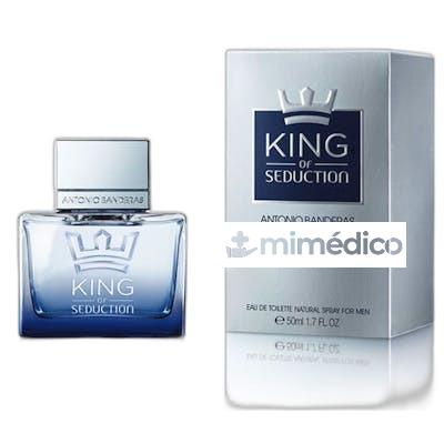 KING OF SEDUCTION ESTUCHE COLONIA 100 VP AFTERSHAVE BALSAM ANTONIO BANDERAS