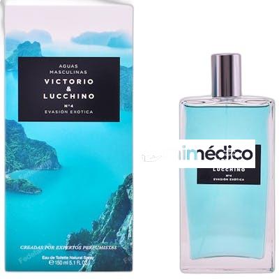 AGUAS MASCULINAS NO4 EAU DE TOILETTE SPRAY 150 ML 400 GR VICTORIO LUCCHINO