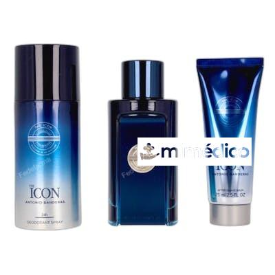 THE ICON EAU DE TOILETTE 100 ML DESODORANTE 150 ML BALSAMO ANTONIO BANDERAS