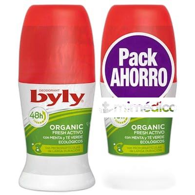 DESODORANTE EXTRA FRESH 2 PIEZAS 50 ML BYLY
