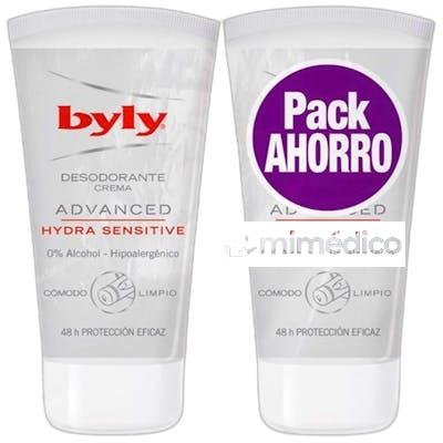 DESODORANTE CREAM ADVANCE SENSITIVE PACK 2 PIEZAS NA BYLY