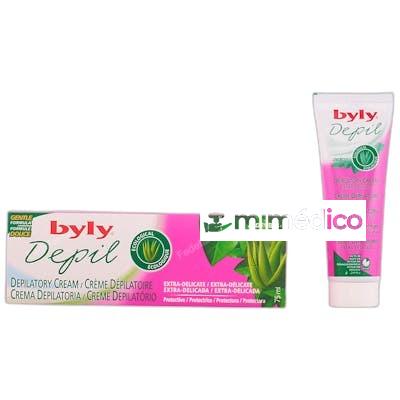 DEPIL CREMA DEPILATORIA EXTRA DELICADA ALOE VERA 100 ML 100 BYLY
